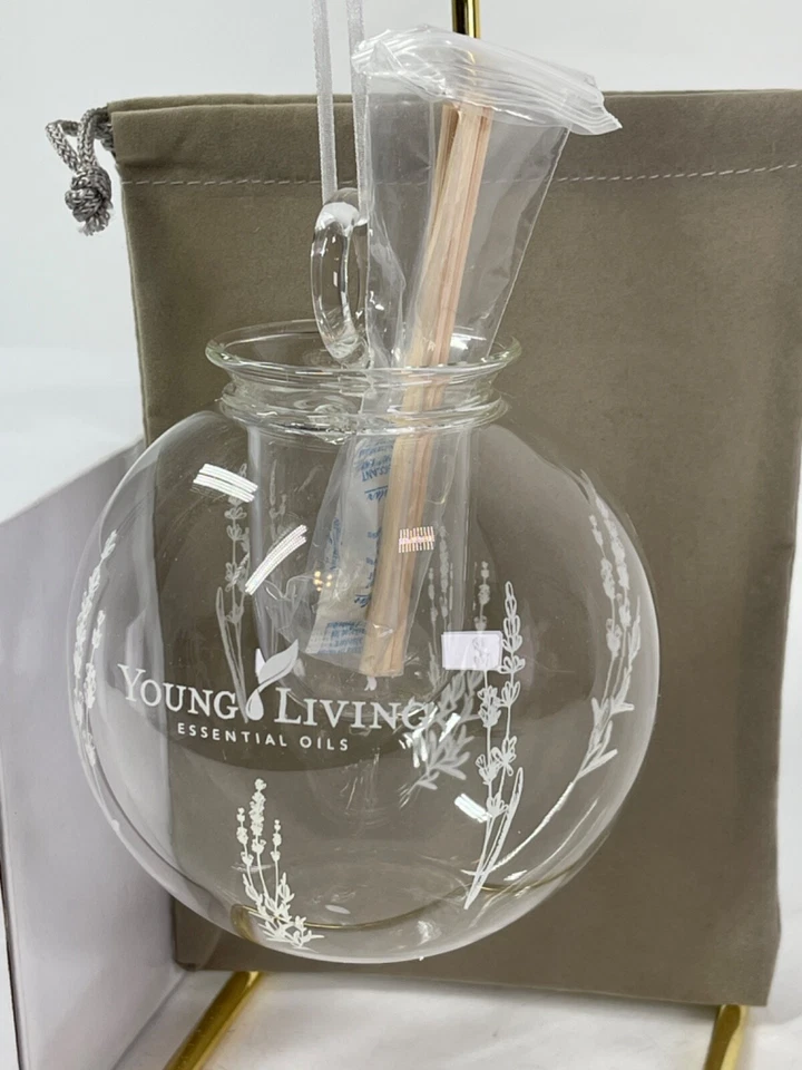Young Living Essential Oils - Glass Diffuser Ornament - NEW - Image 1 of 3
