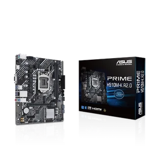 ASUS Prime H510M-K R2.0 Mainboard Sockel Intel LGA 1200 - Bild 1 von 8