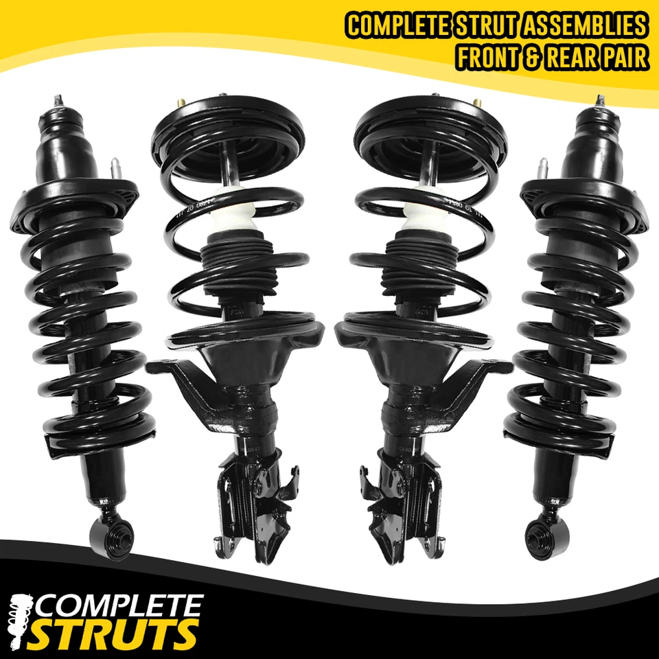 Front & Rear Quick Complete Struts & Spring Assemblies for 01-03 Acura EL 1.7L - Изображение 1 из 4