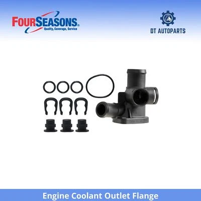 For 1993-1999 Volkswagen Jetta 2.0L L4 Engine Coolant Outlet Flange 4 Seasons - Image 1 of 4