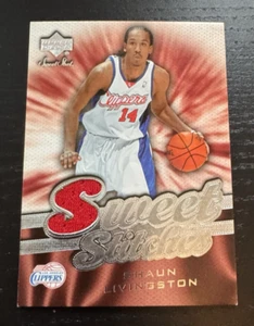 2007-08 Upper Deck - Sweet Stitches- Shaun Livingston Jersey #ST-SL - Picture 1 of 2