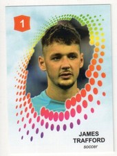 2022/23 JAMES TRAFFORD DECK OF CARDS DOC 1 RED ROOKIE RC SOCCER!              nc