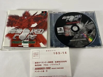 Armored Core: Project Phantasma ( PS1 PlayStation 1) - Japan Game - Robot Battle - Image 1 of 4