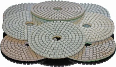 Stadea 4" Diamond Polishing Pads Wet for Granite Concrete Stone Polishing,1 Pec