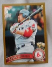 2011 Topps GOLD Baseball Card #500-660 Pick one /2011