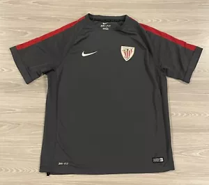 Nike 2014/15 Athletic Bilbao Soccer Jersey Grey La Liga 618414-089 Mens Size XL - Picture 1 of 7