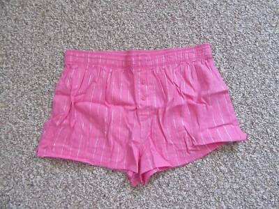 Victoria's Secret Franela ROSA Dormir Corto Cuadrado - Color Rosa Lurex, Talla Pequeña Foto 1 de 4