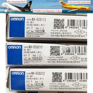 One New Omron NX-ECS212 Encoder Input Unit NXECS212 In Box Fast Shipping - Picture 1 of 4