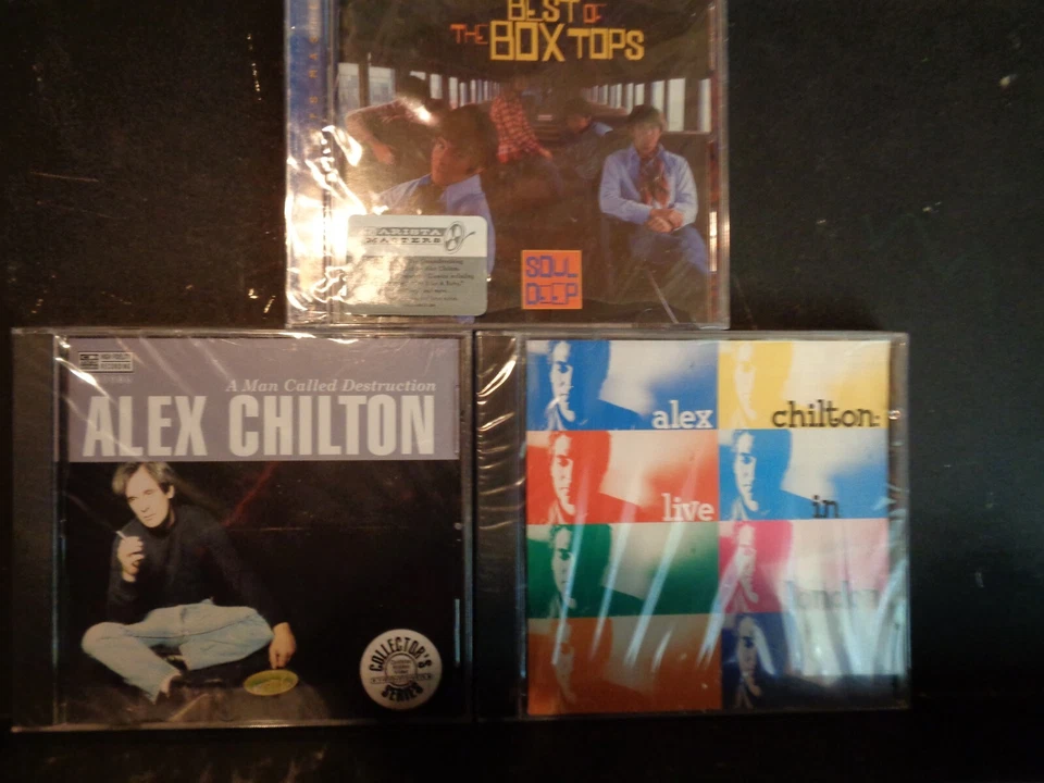 ALEX CHILTON,/THE BOX TOPS,,,3 CD LOT ,,,3 STILL SEALED - image 1 of 1