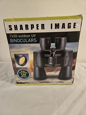 Sharper Image 7x50 Binoculars w/Ruby Colored UV Optics ~ NIB New Condition - Image 1 of 4