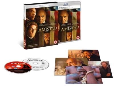 Amistad BLU-RAY+DVD *NEW* | Premium Collection | Morgan Freeman - Image 1 of 3
