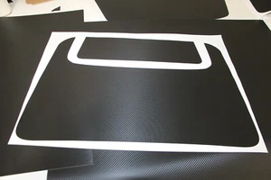 ✅ HOOD decal CARBON vinyl for Toyota Tacoma TRD 2016-2021 Pro w/ Scoop - Picture 1 of 2