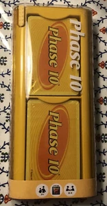 Phase 10 Ten MOD Card Game 2011 Mattel Cards Sealed NEW in Yellow Case - Picture 1 of 2