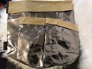 Washable Reuable Paper Bags In Pewter - Picture 1 of 1