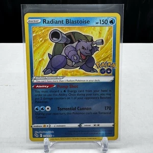 Radiant Blastoise 018/078 Pokemon GO Holo - Bild 1 von 2