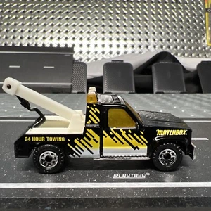 1987 Matchbox #21 GMC Wrecker - Ron’s Thailand Black MB Vintage (Mint+) - Picture 1 of 8