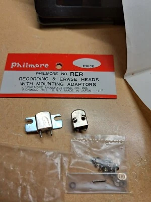 Vintage PHILMORE NO. CABEZALES DE GRABACIÓN Y BORRADO RER NOS Foto 1 de 4