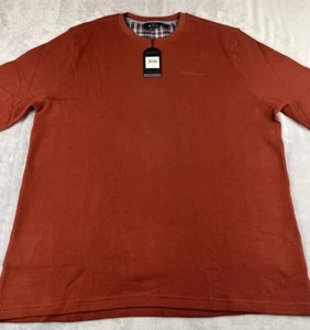 Ben Sherman Hombre Manga Larga Naranja Jersey Camisa Térmica Talla 2XL - Imagen 1 de 7