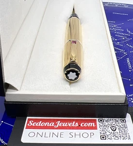 Montblanc Boheme fountain pen 25140 SOL-GP-SS M Ref MB5800-Medium 18k NIB - Picture 1 of 22
