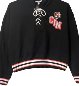 Cincinnati Bengals ~ New With Tags ~ NFL ~ Women’s ~ Hoodie ~ Large ~ NWT - Picture 1 of 24