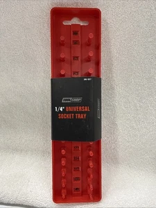 1/4” Drive Universal Socket Tray, Slide Tab For Metric/SAE  Size Label. - Picture 1 of 2