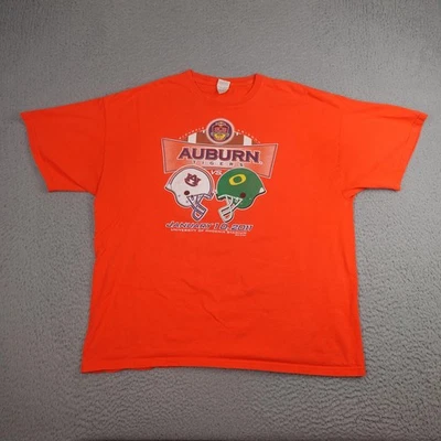 Auburn Tigers Shirt Mens 2XL Orange NCAA Football BCS National Champions 2011 - Image 1 of 4
