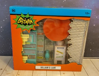 Juego de figuras McFarlane 1966 Batman serie de televisión clásica guarida del villano Foto 1 de 4
