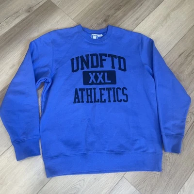 Undefeated Sweatshirt Men Large Blue Crewneck Pullover Streetwear Athletics - Image 1 of 4