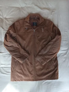 Donar Real Suede Vintage Brown Leather Jacket - Picture 1 of 8