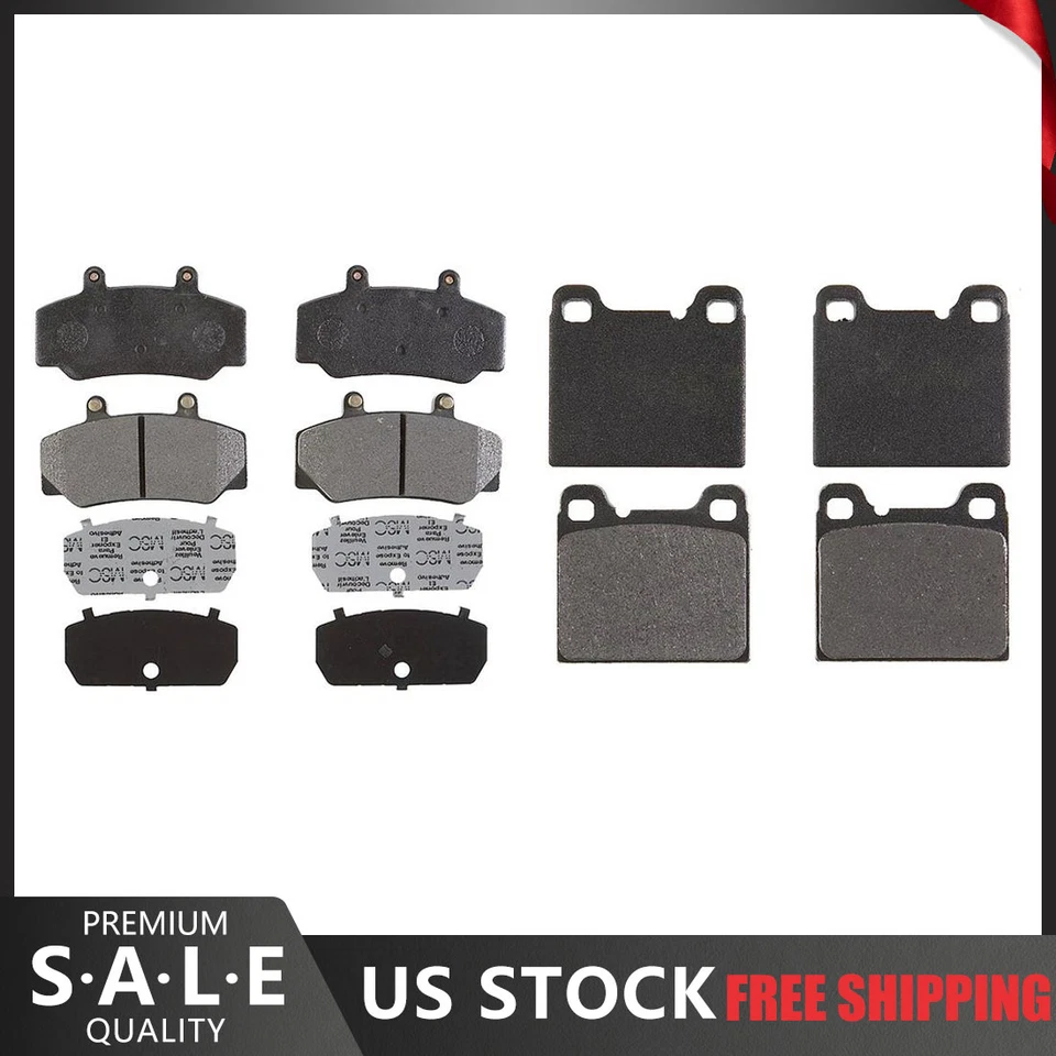 Se adapta a Volvo 780 1987 Element3 pastillas de freno metálicas delanteras y traseras - Raybestos Foto 1 de 4