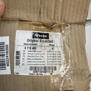 Miele ELPW520-B Dishwasher Power Control Unit 120V Part 6719462 OEM - Picture 1 of 7