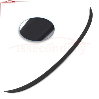 Fits 2006-2011 BMW 325i 330i E90 3 Series Lip Trunk Spoiler Black ABS Sedan Foto 1 de 4