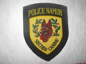 BELGIUM/NAMUR FOREIGN K9 POLICE PATCH (READ DESCRIPTION) - Picture 1 of 1
