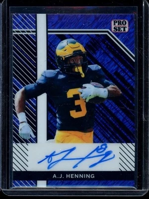 2024 Leaf Pro Set Rc Auto A.J. Henning (6/8) - Image 1 of 2