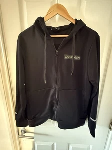 Calvin Klein Men’s Black Hoodie Size Medium - Picture 1 of 5