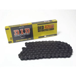 Cadena d.i.d 420d-paso 420 para moto repuestos ciclomotor accesorios - Imagen 1 de 1