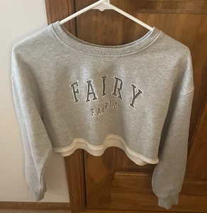 Jersey gráfico recortado Forever 21 Fairy - Imagen 1 de 4