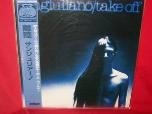 SANGIULIANO Take off LP 1987 JAPAN + OBI + Inner IT Prog Moog MINT - Foto 1 di 1