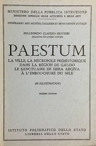 PAESTUM, LA VILLE, LA NECROPOLE PREHISTORIQUE DANS LA REGION DE GAUDO - Imagen 1 de 1