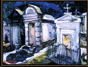Cryptographically Gallery Artist James Michalopoulos Bienville St New Orleans LA - Picture 1 of 2