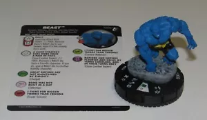 BEAST 047A X-Men Rise and Fall Marvel Heroclix Raro - Imagen 1 de 1