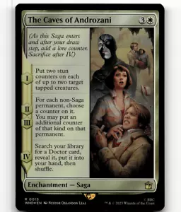 FOIL - MTG The Caves of Androzani #15 - Universes Beyond: Doctor Who - Picture 1 of 1