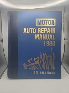 Motor Auto Repair Manual 1975-1980 Models - Picture 1 of 10