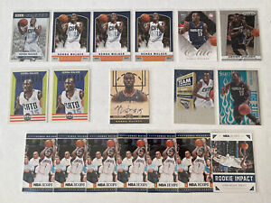 (18) Kemba Walker Rookie Card Lot: Threads On Card Auto, Select, Hoops, Panini