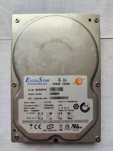 EXCELSTOR VENUS 160GB -IDE- V8160 FW:P22A8BA #8 - Afbeelding 1 van 4