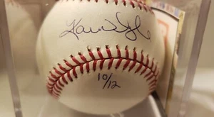 Tri-Star TNA Cross The Line Karen Angle Auto Autograph Baseball #ed 10 / 12 - Picture 1 of 1