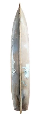 Старинный большой народное искусство морской ручной резьбы деревянный корабль корпус лодки примитив 3 фута + - Изображение 1 из 4