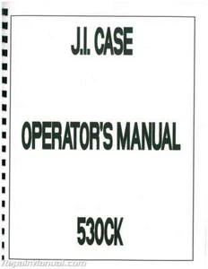 Case 530 CK GD Operators Manual - Picture 1 of 1