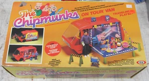 Juego de viaje Alvin And The Chipmunks On Your Van 1983 nuevo en caja sellado - Imagen 1 de 11