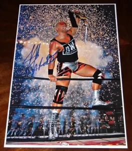 JEFF JARRETT WWE WCW TNA HOF NWO SIGNED 12X18 PHOTO!!! - Bild 1 von 1